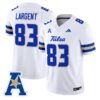 SteveLargentJersey 83TulsaGoldenHurricane2025VaporStitchedWhite