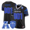 StripeJersey 901MemphisTigers2025VaporLimitedStitchedBlack