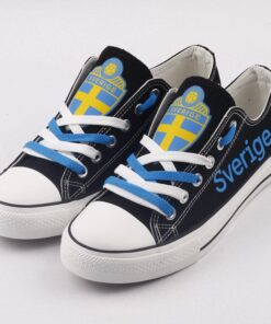 Alternative view of Sweden Low Top Canvas Sport Sneakers Shoes For Men Women Fans