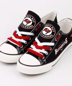 Tampa Bay Buccaneers Low Top Canvas Sport Sneakers Shoes For Men Women Fans