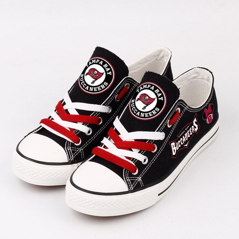 Tampa Bay Buccaneers Low Top Canvas Sport Sneakers Shoes For Men Women Fans 2 Tampa Bay Buccaneers Low Top Canvas Sport Sneakers Shoes For Men Women Fans - Image 2