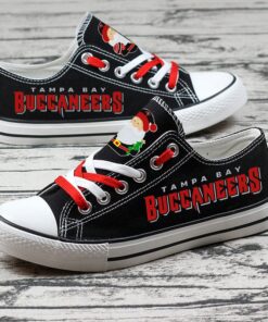 Alternative view of Tampa Bay Buccaneers Low Top Canvas Sport Sneakers Shoes For Men Women Fans
