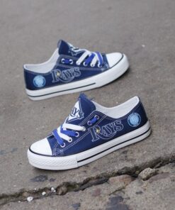 Tampa Bay Rays Limited Print Low Top Canvas Shoes Sport Sneakers For Men Women Fans