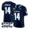 TaylorHeinickeJersey 14OldDominionMonarchs2025VaporStitchedNavy