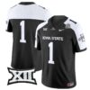 TeamJersey 1IowaStateCyclones2025VaporLimitedStitchedBlackAlter