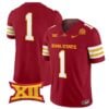 TeamJersey 1IowaStateCyclones2025VaporLimitedStitchedCardinal