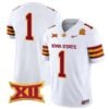 TeamJersey 1IowaStateCyclones2025VaporLimitedStitchedWhite