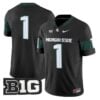 TeamJersey 1MichiganStateSpartans2025VaporLimitedStitchedBlack