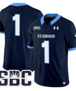 Team Jersey #1 Old Dominion Monarchs 2025 Vapor Limited Stitched Navy