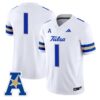 TeamJersey 1TulsaGoldenHurricane2025VaporLimitedStitchedWhite