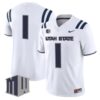 TeamJersey 1UtahStateAggies2025VaporLimitedStitchedWhite