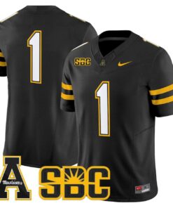 Alternative view of Team Jersey #1 App State Mountaineers 2025 Vapor Limited Stitched