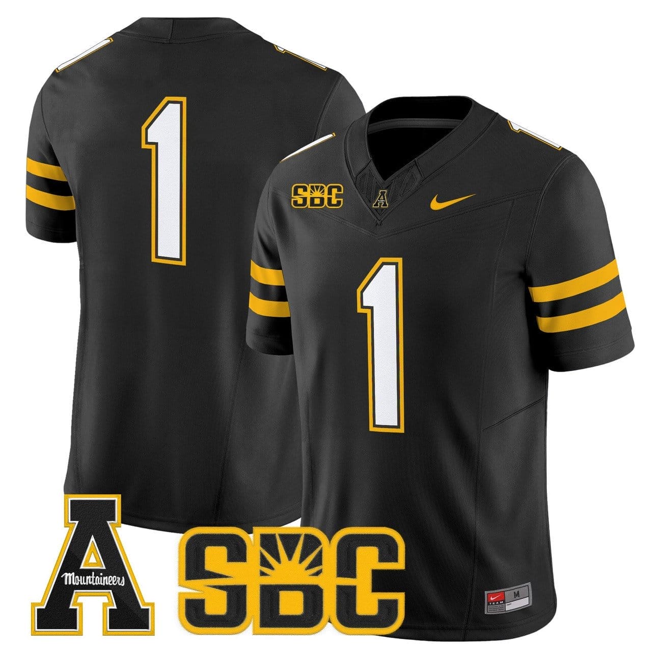 Team Jersey #1 App State Mountaineers 2025 Vapor Limited Stitched - Image 2