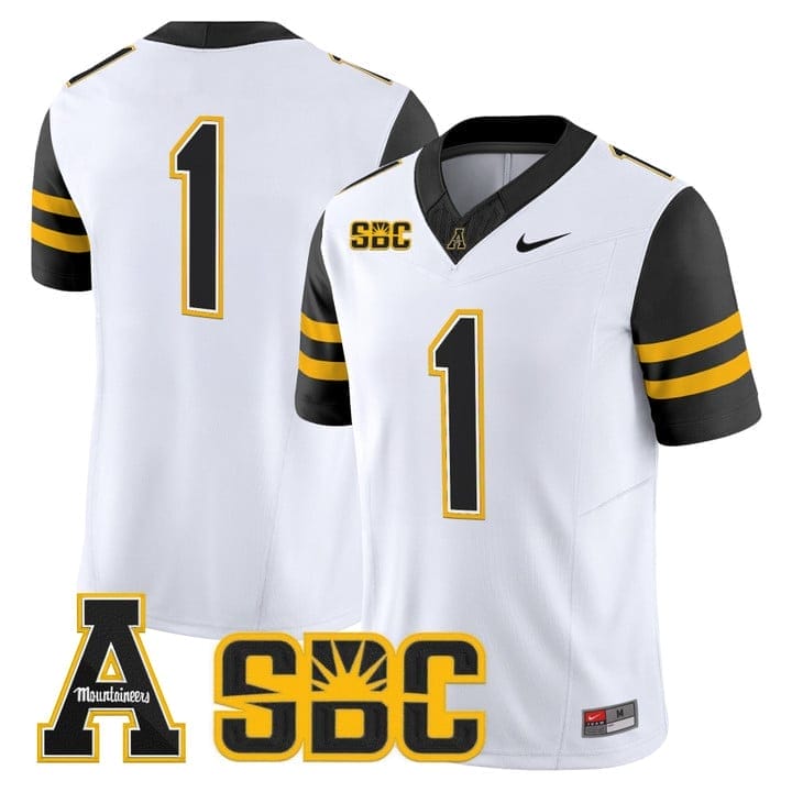 Team Jersey #1 App State Mountaineers 2025 Vapor Limited Stitched - Image 4