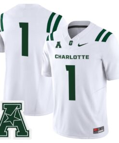 Team Jersey #1 Charlotte 49ers 2025 Vapor Limited Stitched