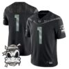 Team Jersey 1 Oregon Ducks 2025 Mummy Duck Vapor Limited Stitched Black