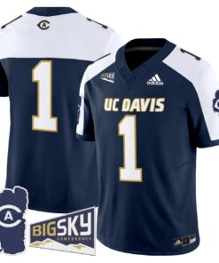 Team Jersey 1 UC Davis Aggies 2025 Lake Tahoe Patch Stitched Navy Alter 440d0e24 b512 4ec9 8fe8 7c1d76b252d1