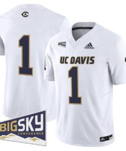 Team Jersey #1 UC Davis Aggies 2025 Lake Tahoe Patch Stitched