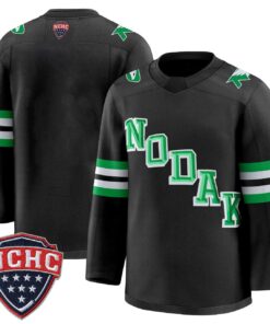 Team Jersey North Dakota Fighting Hawks 2025-26 Stitched