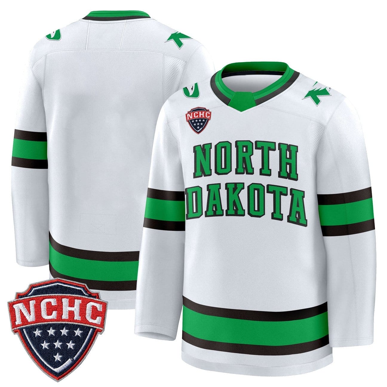 Team Jersey North Dakota Fighting Hawks 2025-26 Stitched - Image 4