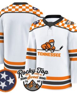 Alternative view of Team Jersey Tennessee Volunteers 2025-26 Hockey Premium Stitched