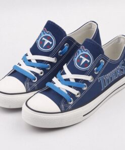 Tennessee Titans Low Top Canvas Sport Sneakers Shoes For Men Women Fans