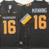 Tennessee Volunteers #16 Peyton Manning Jersey F.U.S.E. Football Stitched 7 Tennessee Volunteers 16 Peyton Manning Black 2025 F.U.S.E. Stitched Jersey