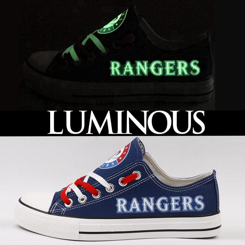 Texas Rangers Limited Print Low Top Canvas Shoes Sport Sneakers For Men Women Fans - Image 3