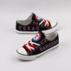 Texas Rangers Limited Print MLB Students Low Top Canvas Shoes Sport Sneakers 79b78d12 b7c9 451d 9010 d5797f7558ff