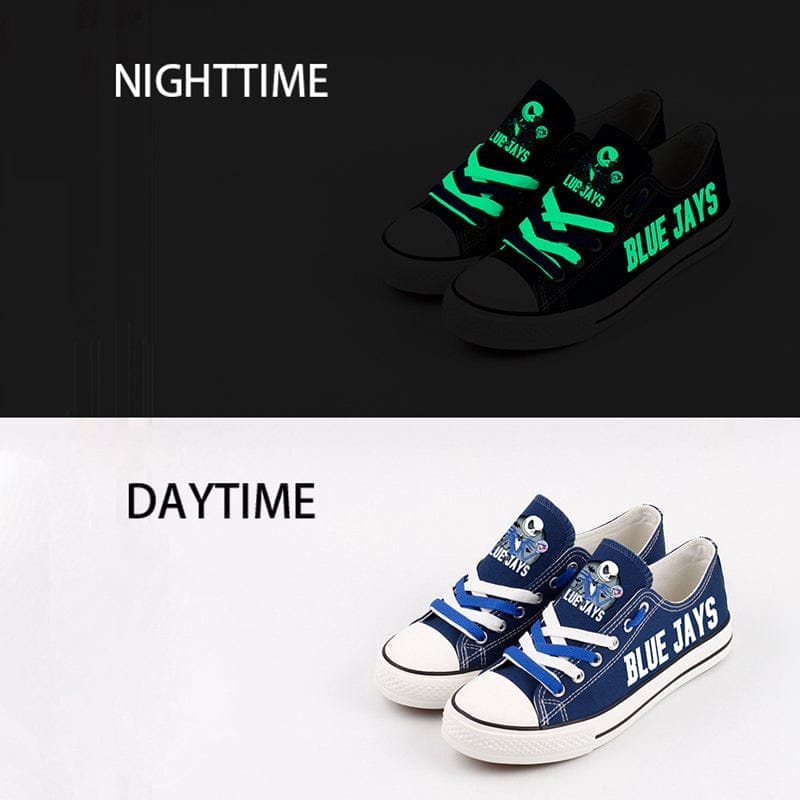 Toronto Blue Jays Limited Print Low Top Canvas Shoes Sport Sneakers For Men Women Fans - Image 4