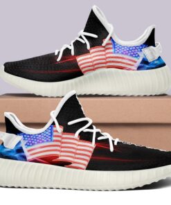 Alternative view of USA Flag V3 350v Yeezy Sneakers For Men Women Fans