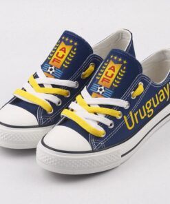 Uruguay Low Top Canvas Sport Sneakers Shoes For Men Women Fans