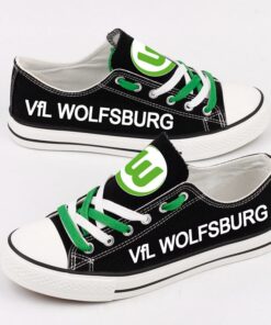VfL Wolfsburg Low Top Canvas Sport Sneakers Shoes For Men Women Fans