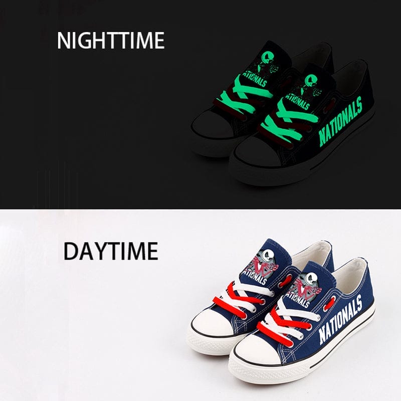 Washington Nationals Limited Print Low Top Canvas Shoes Sport Sneakers For Men Women Fans - Image 6