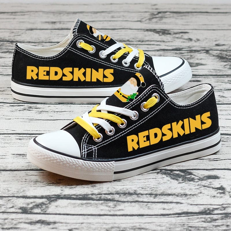 Washington Redskins Low Top Canvas Sport Sneakers Shoes For Men Women Fans 2 Washington Redskins Low Top Canvas Sport Sneakers Shoes For Men Women Fans - Image 2