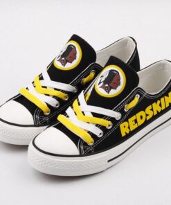 Alternative view of Washington Redskins Low Top Canvas Sport Sneakers Shoes For Men Women Fans