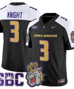 Wayne Knight Jersey #3 James Madison Dukes 2025 Vapor Limited Stitched