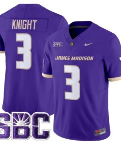 Wayne Knight Jersey 3 James Madison Dukes 2025 Vapor Stitched Purple a6230e80 9003 41a8 92c3 451e95a77e1e