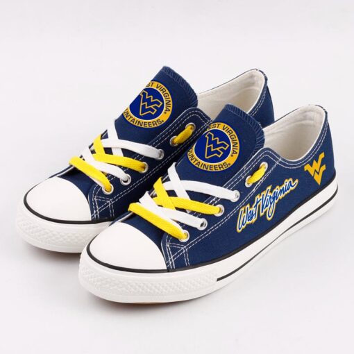 West Virginia Mountaineers Sport Sneakers Shoes For Men Women Fans - Image 3