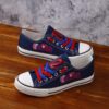 Whitby Chiefs Limited Print MLB Students Low Top Canvas Shoes Sport Sneakers