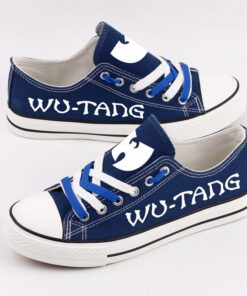 Wu-Tang Clan Low Top Canvas Sport Sneakers Shoes For Men Women Fans