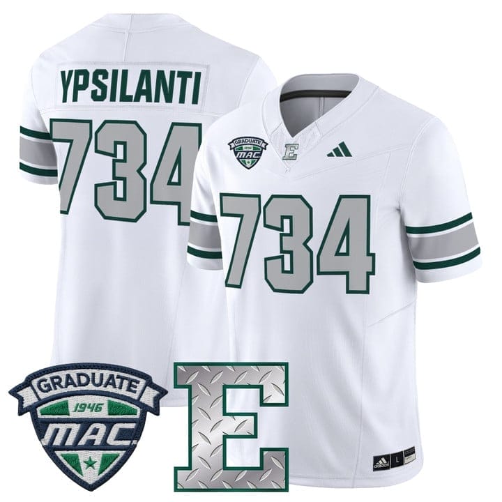 Ypsilanti Jersey #734 Eastern Michigan Eagles 2025 Limited Stitched 5 Ypsilanti Jersey #734 Eastern Michigan Eagles 2025 Limited Stitched - Image 5