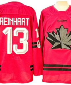2026 Winter Olympics Team Canada #13 Sam Reinhart Hockey Jersey Red