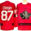 2026WinterOlympicsTeamCanada 87SidneyCrosbyHockeyJerseyRed