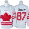 2026WinterOlympicsTeamCanada 87SidneyCrosbyWhiteHockeyJersey