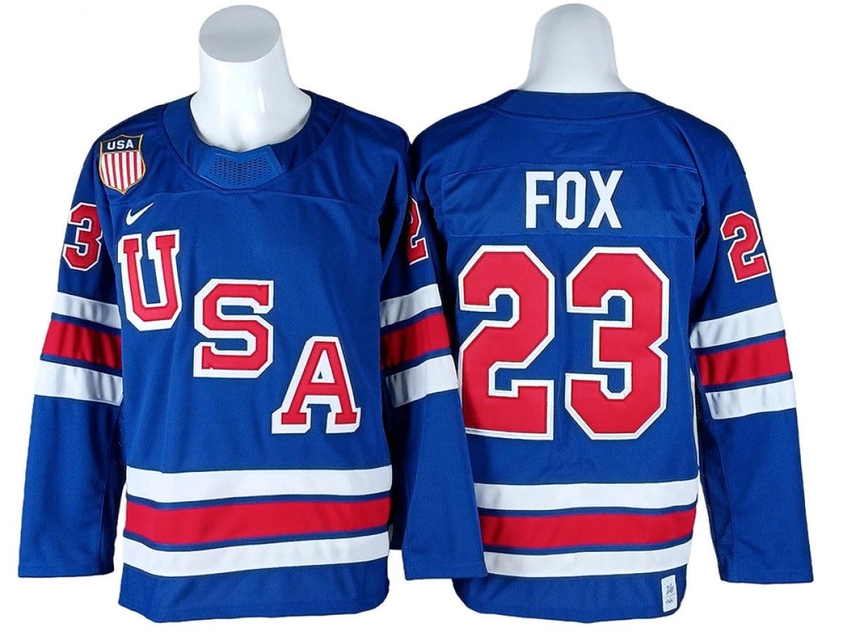 Adam Fox Jersey #23 Winter Olympics Team USA 2026 Hockey Stitched