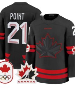 Brayden Point Jersey #21 Canada Olympic 2026 Premium Hockey All Stitched