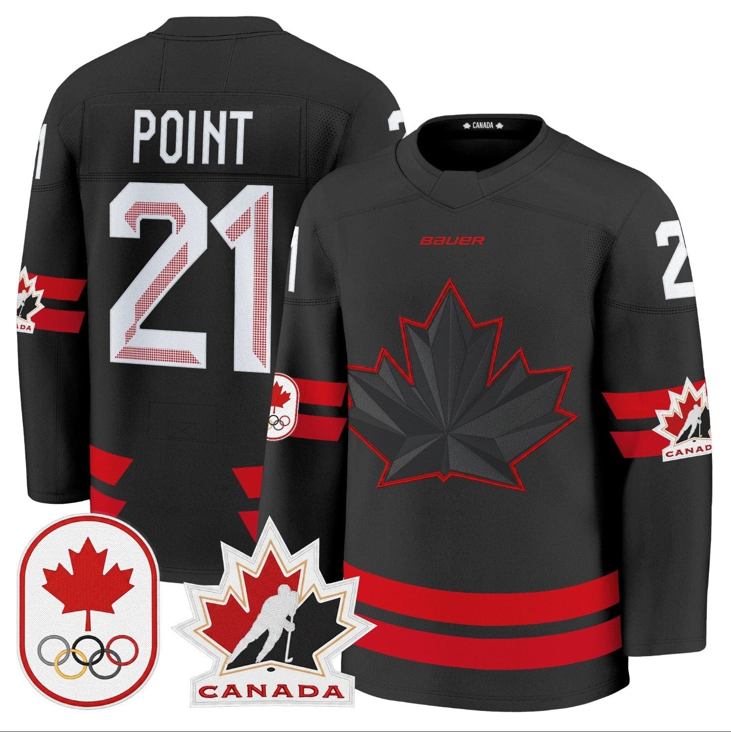Brayden Point Jersey #21 Canada Olympic Premium Hockey Stitched 9 Brayden Point Jersey 21 Canada Olympic Premium Hockey Stitched Black d9523b10 5a12 439a b7a3 056cd5dab567