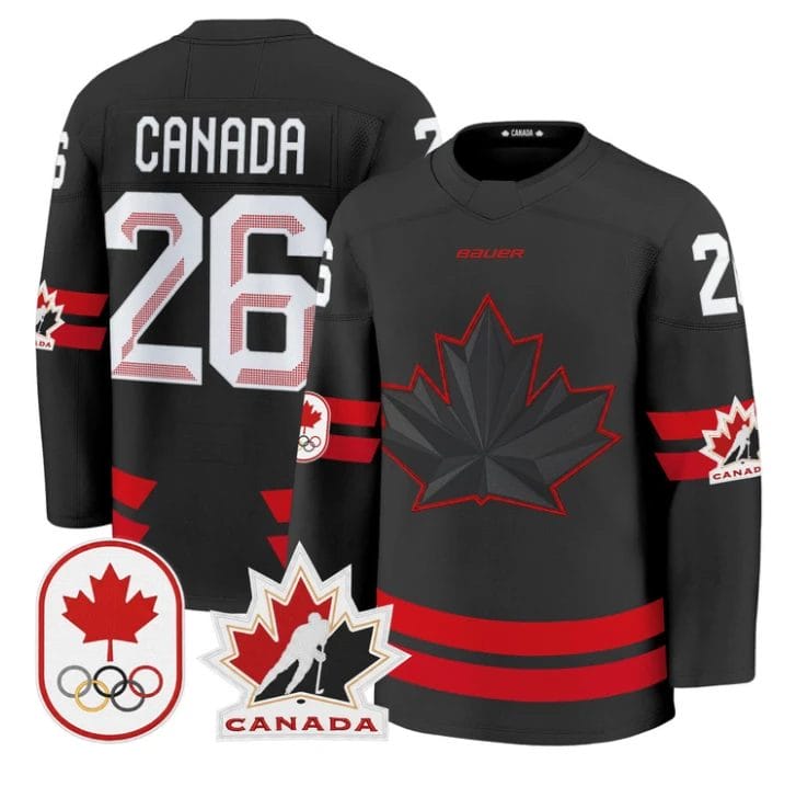 Canada Jersey #26 Canada Olympic 2026 Premium Hockey All Stitched