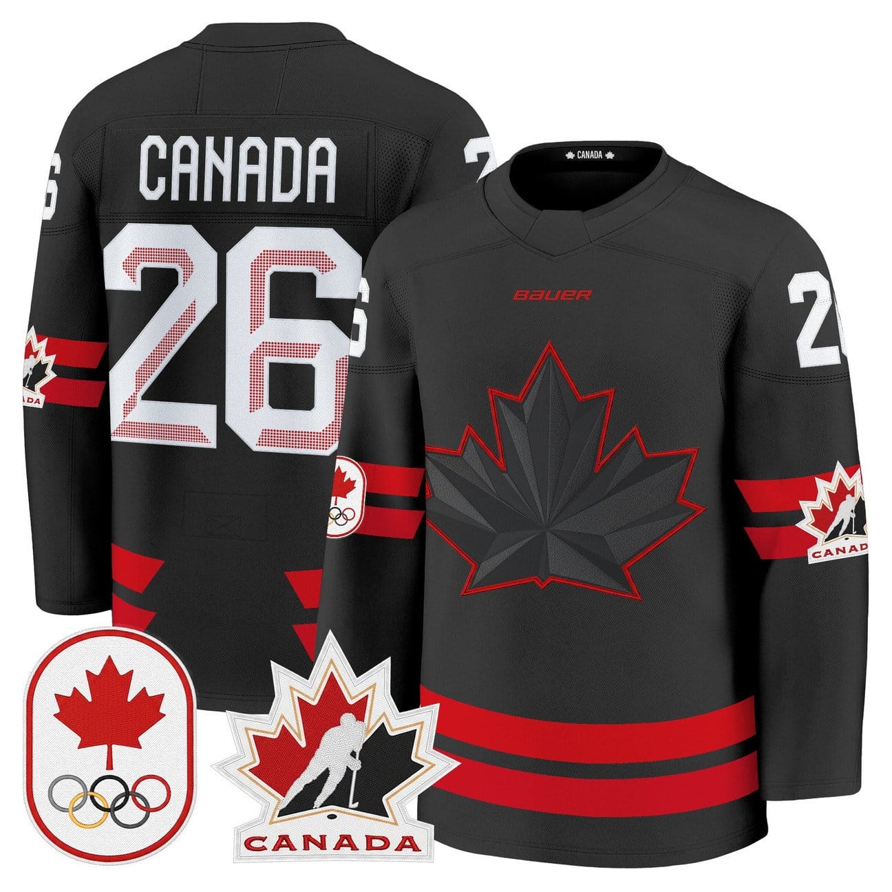 Canada Jersey #26 Canada Olympic Premium Hockey Stitched 5 Canada Jersey 26 Canada Olympic Premium Hockey Stitched Black df1dbfd4 536a 44d6 9024 b4858011251f